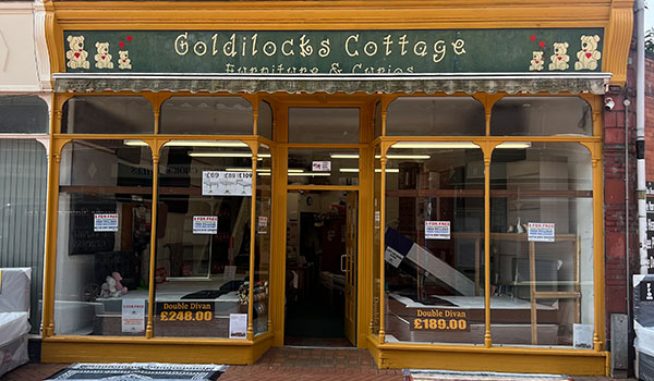 Goldilocks Cottage shop in Wrexham