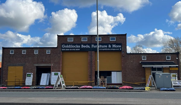 Goldilocks Cottage warehouse in Wrexham